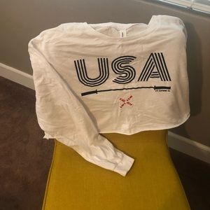 LFT Long Sleeve Crop Top